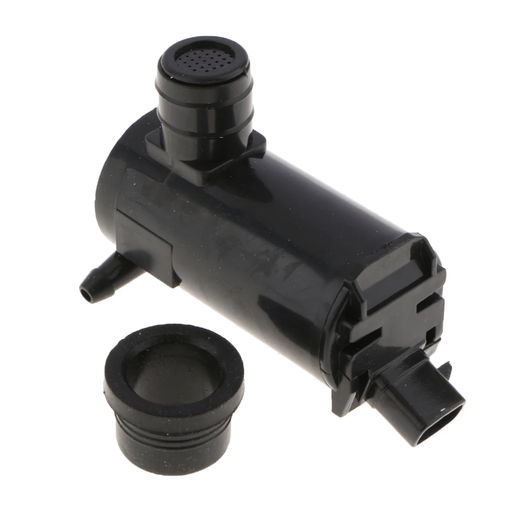 1 Set Windshield Wiper Washer Pump Replacement & Grommet For Hyundai Elantra Sonata Tiburon Kia Amanti Etc Repalce 98510-3B000 