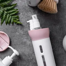 1 шт. портативный 4 в 1 лосьон для дозатора шампунь-гель для душа Sub-Bottle дорожная эмульсия розлива дропшиппинг