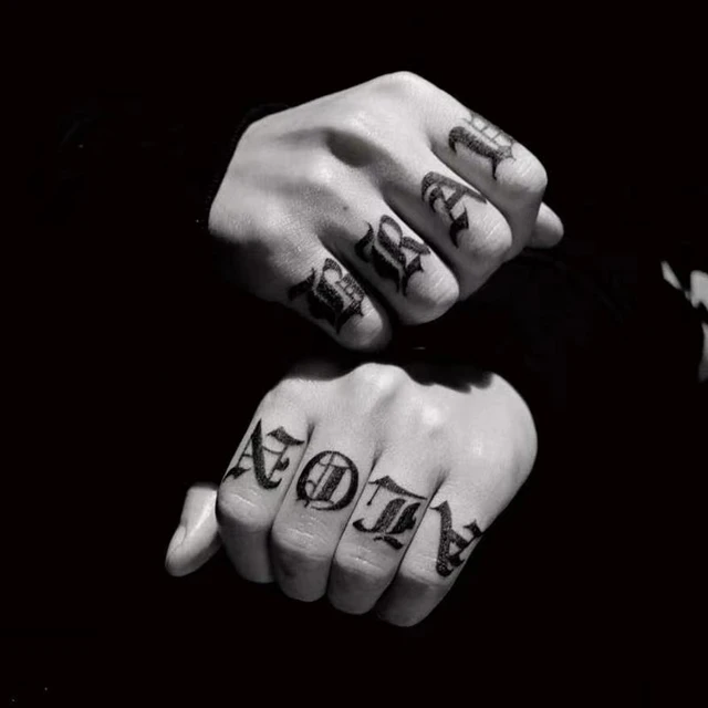 Tiny Small Temporary Tattoos Women Men Adults Hands Finger - Temu