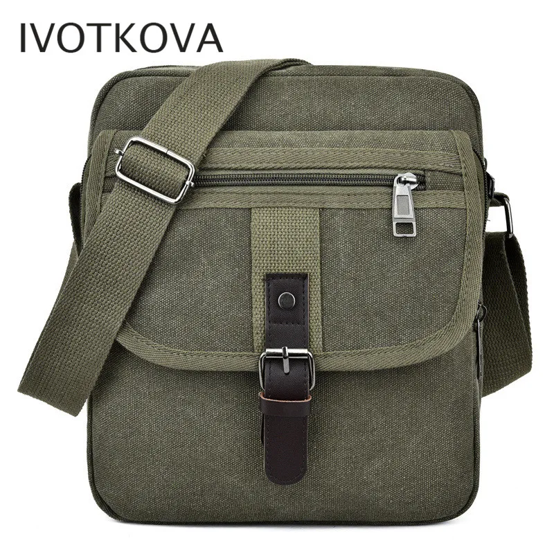 

IVOTKOVA Men Small Shoulder Bags High Quality Nylon Male Handbag Women Mini Purse Funny Packs New 2020 Designer Messenger Bags