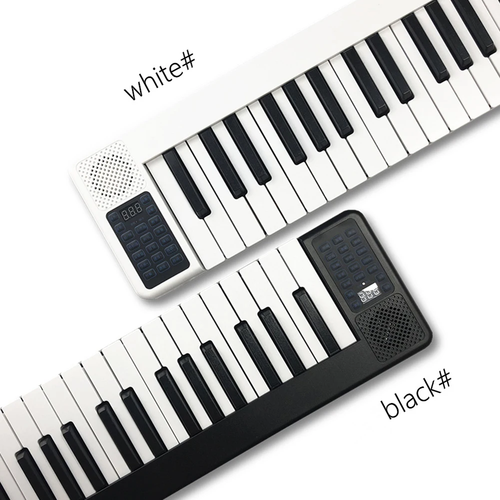 Portable 88 Keys Foldable Piano Digital Piano Multifunctional Electronic Keyboard for Student Musical Instrument electronic musical instrument