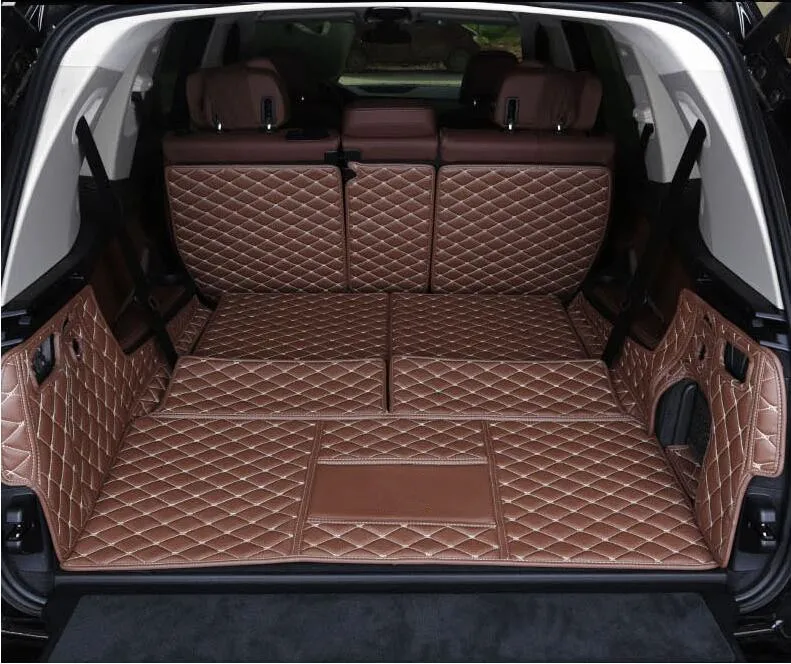 3D Luxury Full Rear Trunk Tray Liner Cargo Mat Protector Pad Mats For