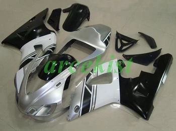 

4 Free Gifts New ABS Motorcycle Full Fairings Kit Fit For YAMAHA YZF R1 1998 1999 98 99 bodywork set Black white