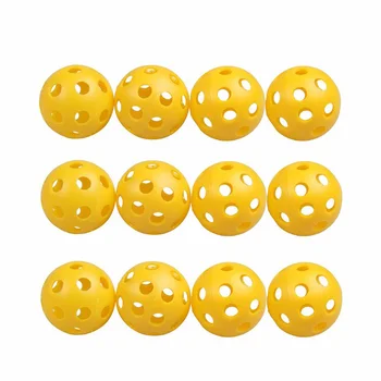 

6Pcs Golf Balls Plastic Hollow Ball Golf Practice Sports Golf Accessories