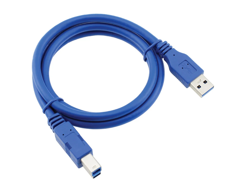 USB 3,0 A Male AM к USB 3,0 B Тип Male BM Удлинительный кабель для принтера USB3.0 кабель для сверхскоростной печати