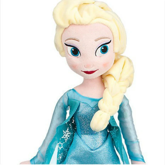 50 CM קפוא אנה אלזה בובות שלג מלכת נסיכת אנה אלזה בובת צעצועים ממולא קפוא בפלאש ילדים צעצועי יום הולדת חג המולד מתנה 2