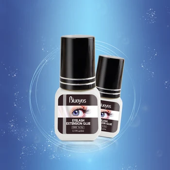 

Blueyes Eyelashes Glue 1S Fast Drying 5ml Grafting Fake Eye Lashes Make Up Tools Adhesive Retention Long Lasting Black Color