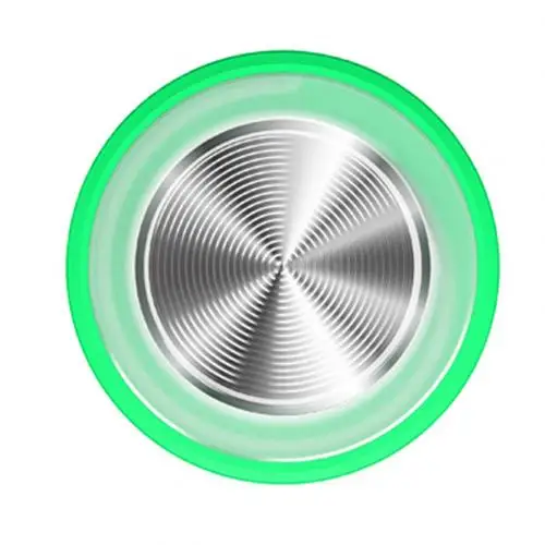 Зеленый Q8plus Mini Round Game Joystick Game Mini Stick Tablet Joystick Joypad for Andriod iPhone Touch Screen Mobile Cell Phone - Цвет: Зеленый