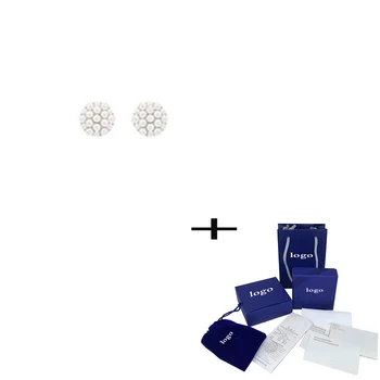 

2019 Fashion New Round Earrings Small Simple Women Jewelry Gives Girlfriend Anniversary Wedding Engagement Best Gift