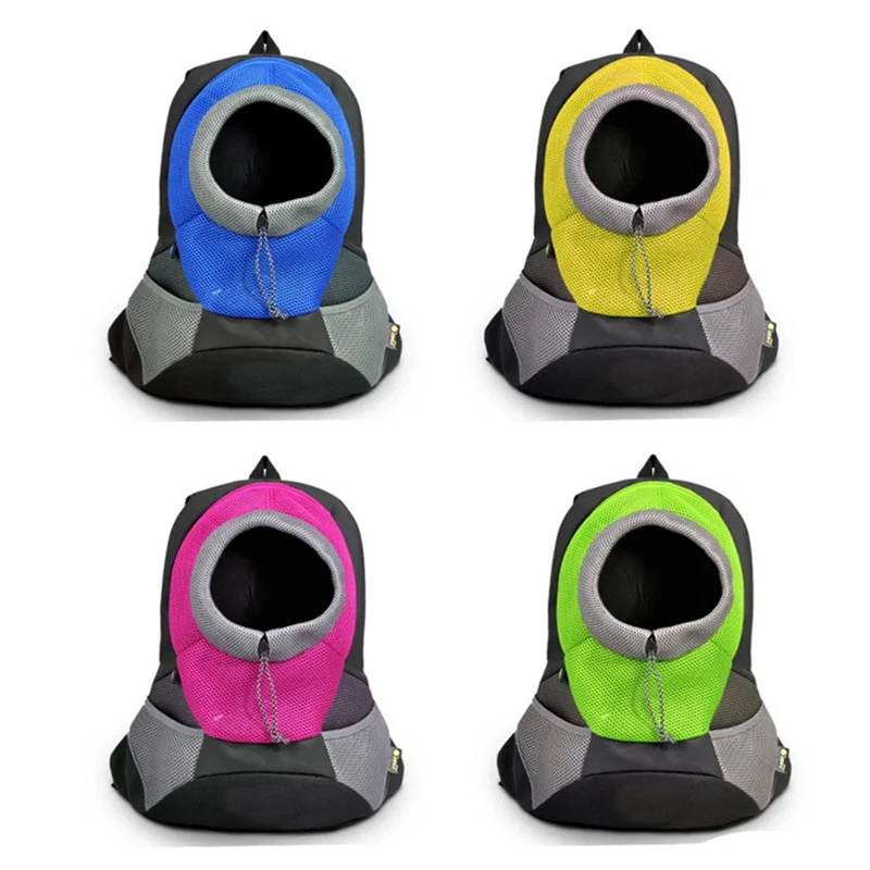 Outdoor Pet Bag Pet Carrier Dog Cat Nylon Mesh Bag Breathable Backpack Portable Travel Backpack for Puppy Cat Dog Small Animal