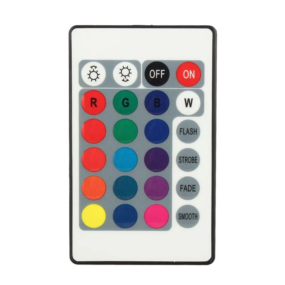 Светодиодный регулятор регулятора RGB DC 12 В 24 клавиши IR прочный пульт дистанционного управления e Box полоса beamish беспроводной переключатель для SMD 3528 5050