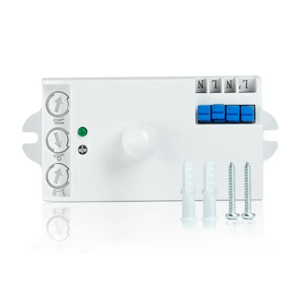 

Sensky 5.8GHz HF System 360 Degree Microwave Radar motion Sensor LED Light Switch Body Motion Detector 029B