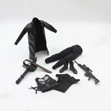 Spielzeug Funktioniert TW003 1/6 Punisher Frank Castle Kostüm Rebellisch Kleidung Set mit Waffe für 12'' Männlichen Action Figur Kopf Körper