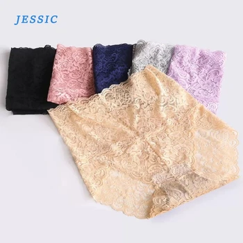 

JESSIC High Waist Lace Panties Butt Lift Up Underwear Women Underpants Sexy Briefs Floral Panties Female Lingerie