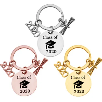 

Graduation Gift Keychain Class of 2020 Graduation Gift Stainless Steel Key Ring High School Graduation College Graduation