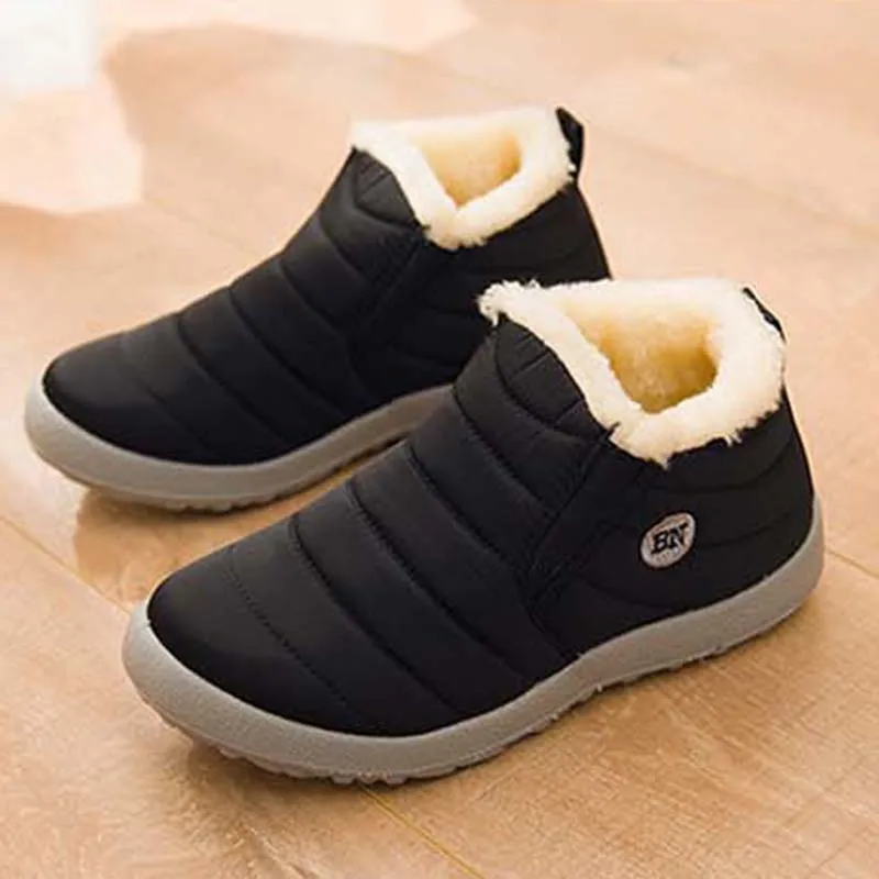 Zapatos gruesos para Mujer, botas para mantener el calor, botines de nieve,  calzado de invierno|Botas de nieve| - AliExpress