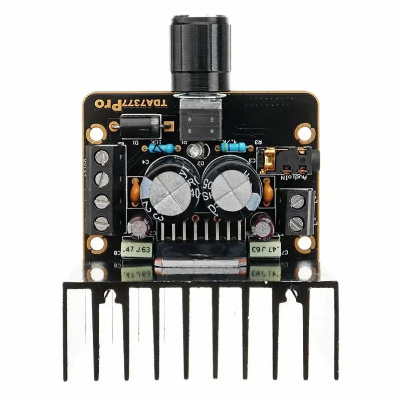 

TDA7377 Power Amplifier Board 30Wx2 Stereo Dual Channel Car Sound Amplifier DIY Speaker DC12V Mini Class AB Amp