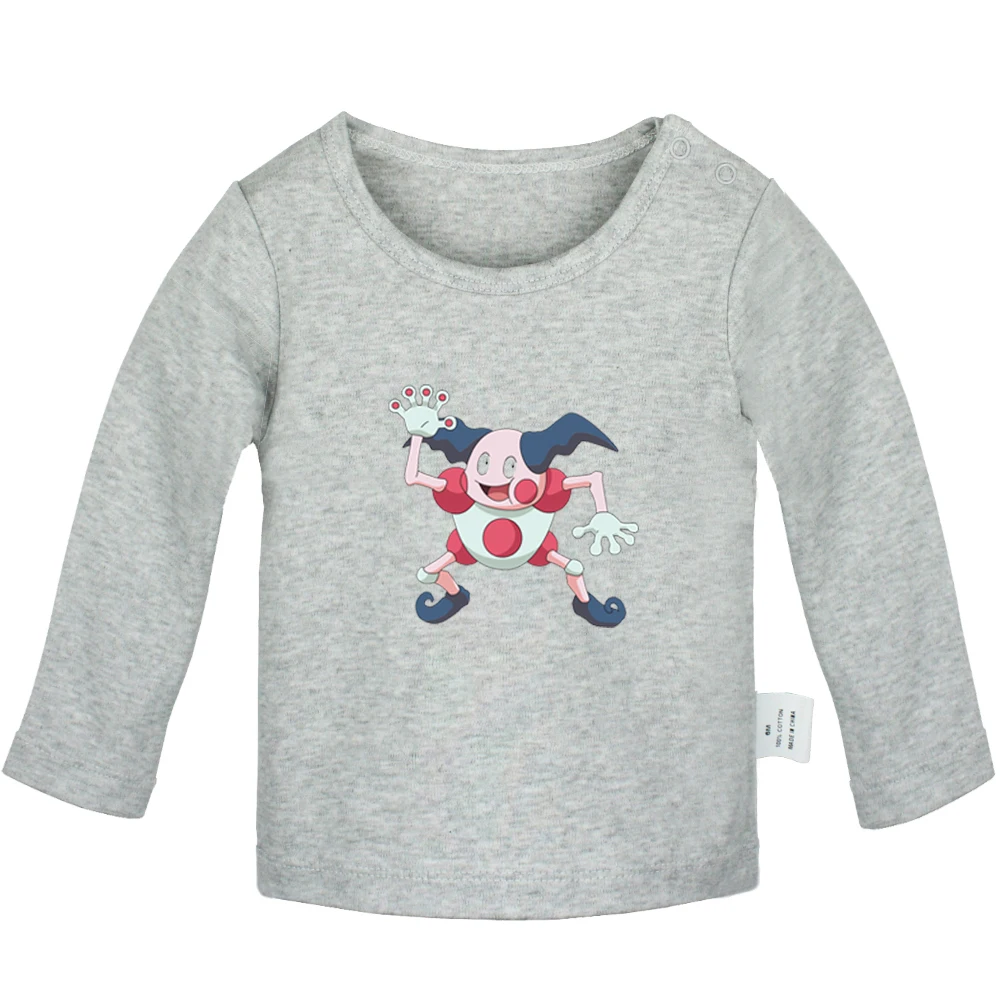 JcBabyYG958C Футболки для новорожденных с рисунком покемона, катерики, метапода, Weedle Alakazam, м-р МИМ, однотонные футболки с длинными рукавами для малышей - Цвет: JcBabyYG958C