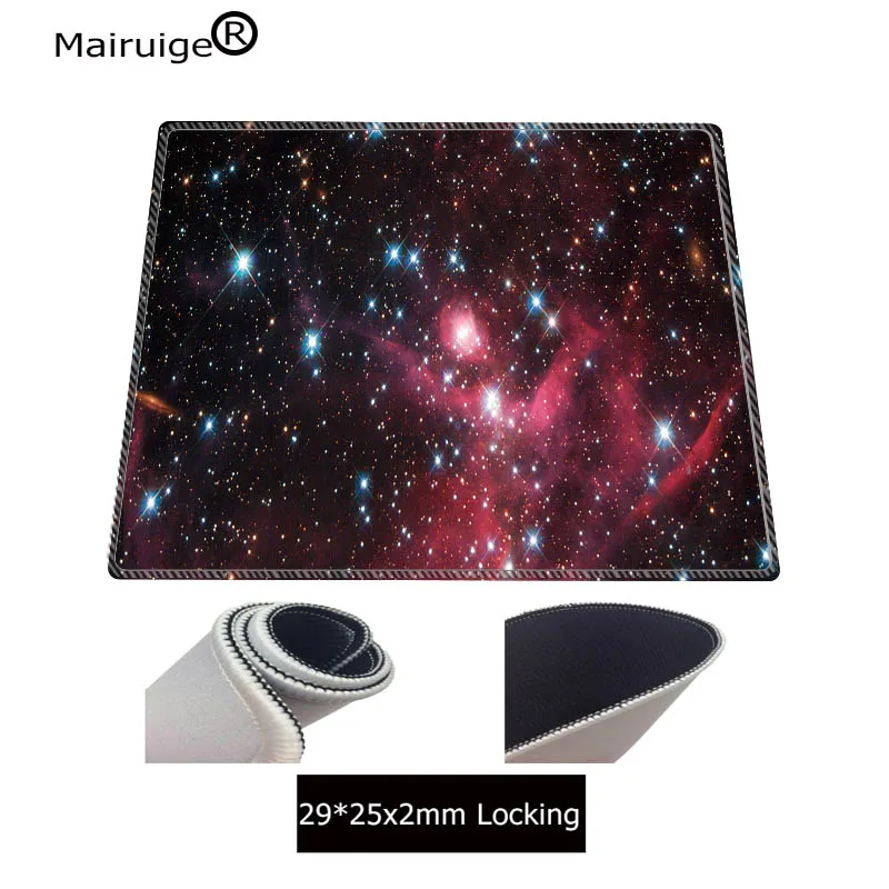  Colorful Space Speed Large Gaming Mouse Pad Gamer Locking Edge Mouse Keyboards Mat Big Desk Mousepa