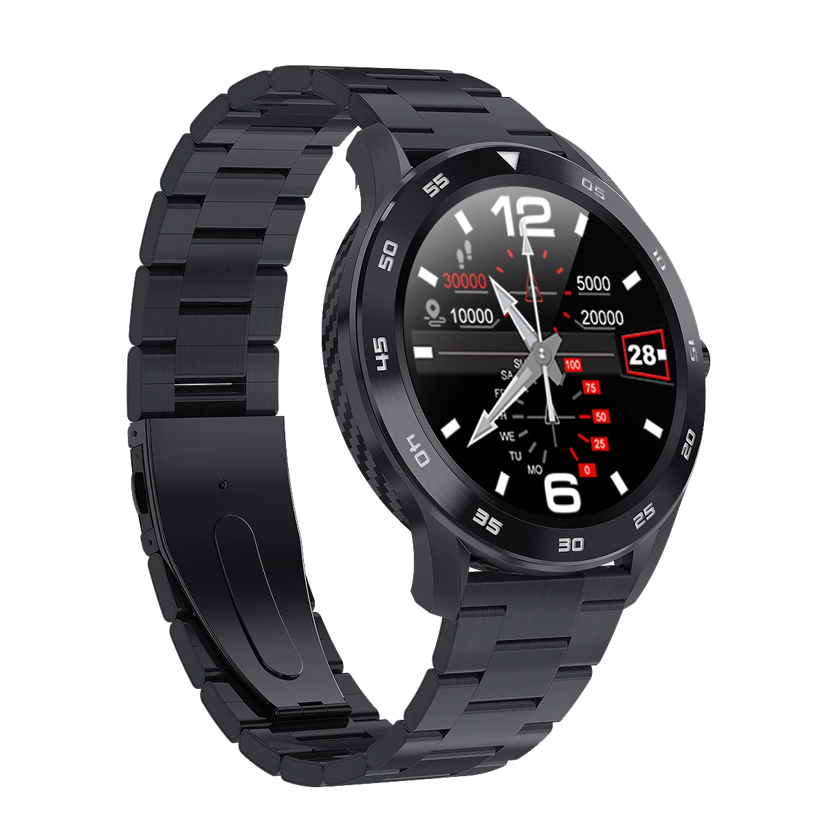 

DT98 Smart Watch IP68 Waterproof 1.3 Full Round HD Screen ECG Detection Changeable Dials Smartwatch Fitness Tracker