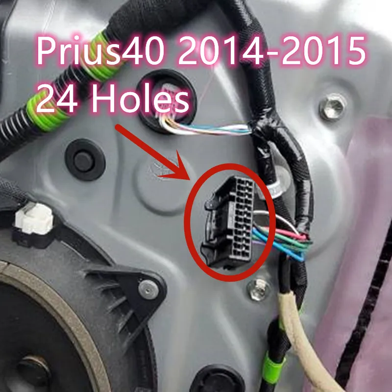 Toyota Prius 30 2009-2015 용 자동차 사이드 미러 폴더 자동 접기 및 확산 키트