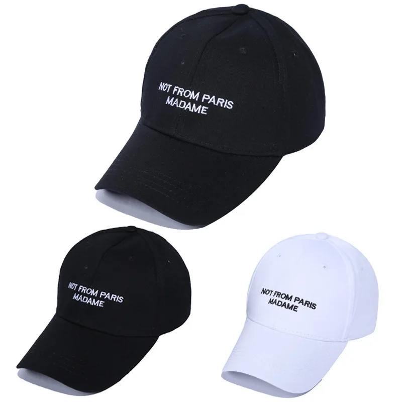 Лидер продаж, кепки для папы, не от пар, бейсбольная кепка Madame s, Повседневная Кепка в стиле хип-хоп, летняя кепка от солнца, женская шляпа белого, розового, черного, красного цвета