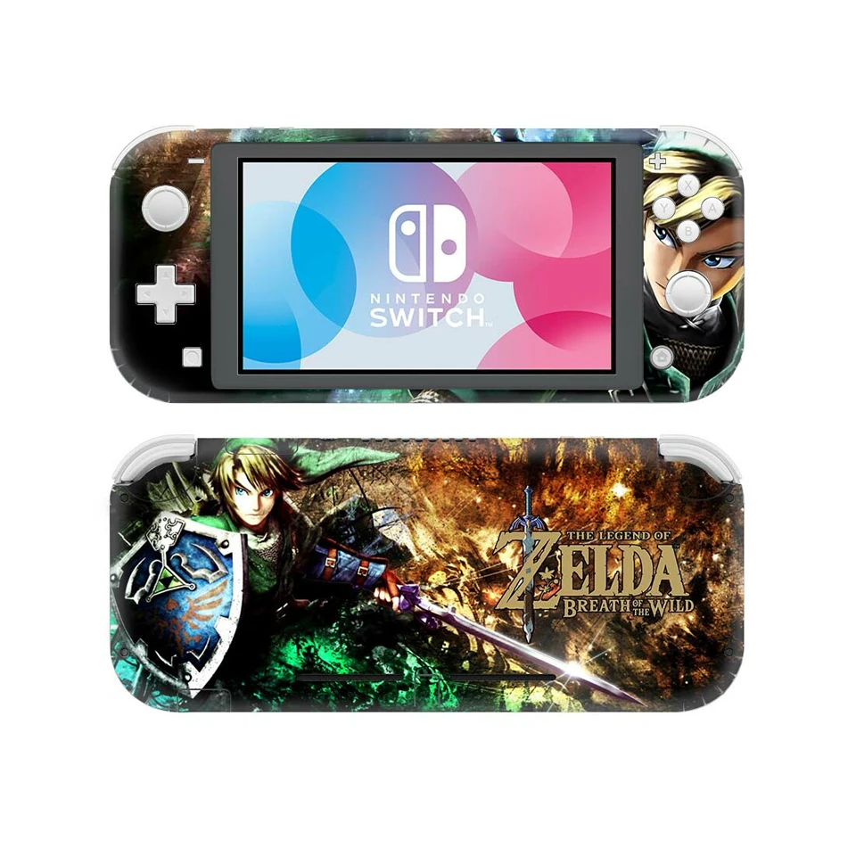 Zend Switch Lite Skin Set HD Печать Лицевая панель Защитная для консоли и контроллера виниловые наклейки