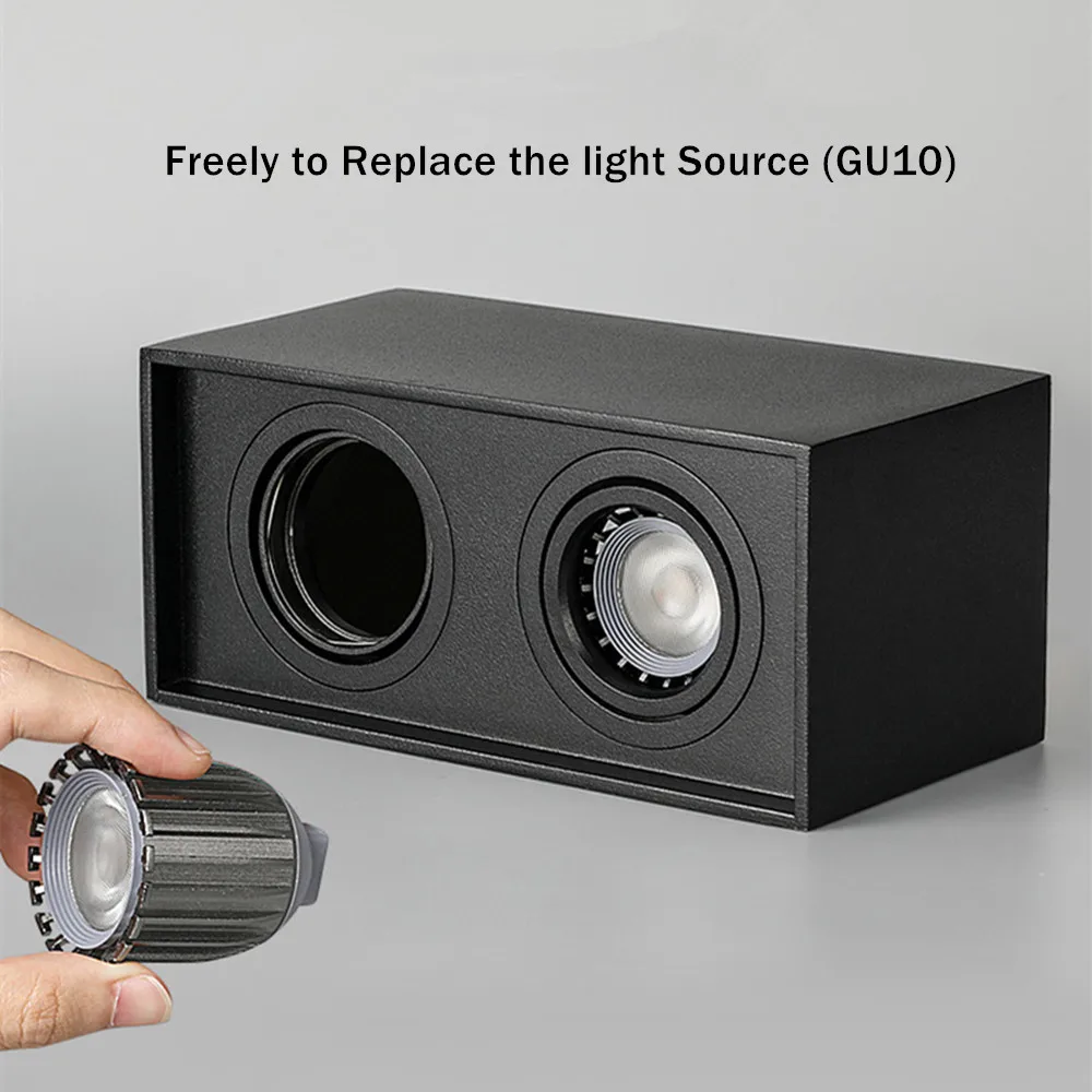 Светодиодный потолочный светильник поверхностного монтажа светодиодный с одной