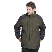 Лыжная куртка «Три в одном» из Тибета Синьцзяна с отстегивающимся плечом, толстый теплый плащ, куртка с хлопковой подкладкой