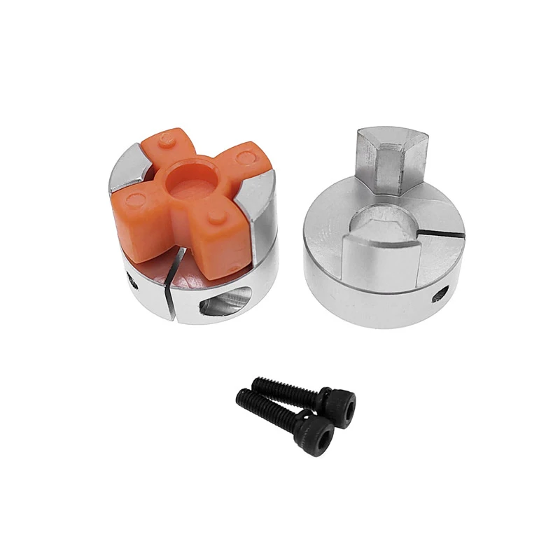 Flexible Coupling Shaft Coupler Shaft Connector D25L30 6.35/8/9.5/10/12mm Plum Coupling stepper motor shaft coupler Flexible Jaw Spider Shaft Coupler