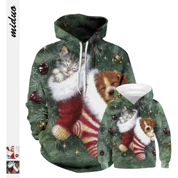 

Baby Girls Hoodies Boys Dog Sweaters for Family Matching Hoody Clothes Outfits Mommy Daddy Baby Coats Winter Pajamas Shirts