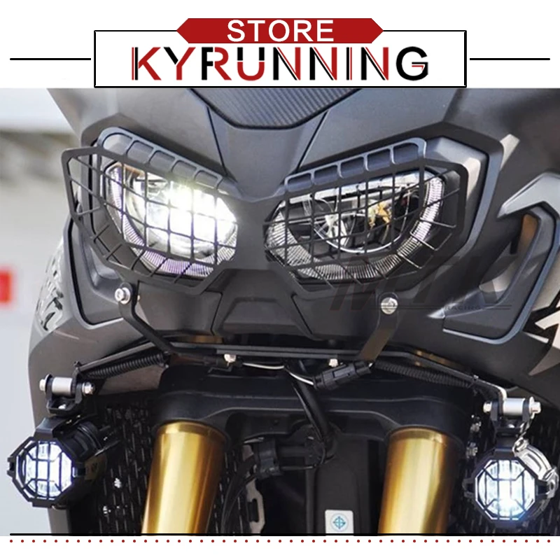 Модификация мотоцикла Фара Защита протектор решетка крышка для CRF1000L CRF 1000L CRF1000 L Африка Твин