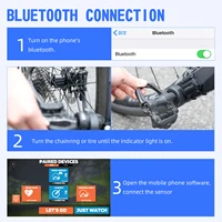 CYCPLUS Cadence Speed Dual Sensor Bike Computer Speedometer ANT+ Bluetooth Waterproof GPS Cycling Bicycle Accessories 3