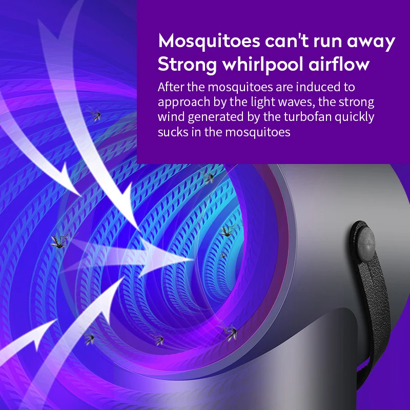 C2 LED Mosquito Killer Lamp Light Electrical Bug Zapper Mosquito Insect Killer Anti Trap Repellent Muggen Fly Trap Lamp