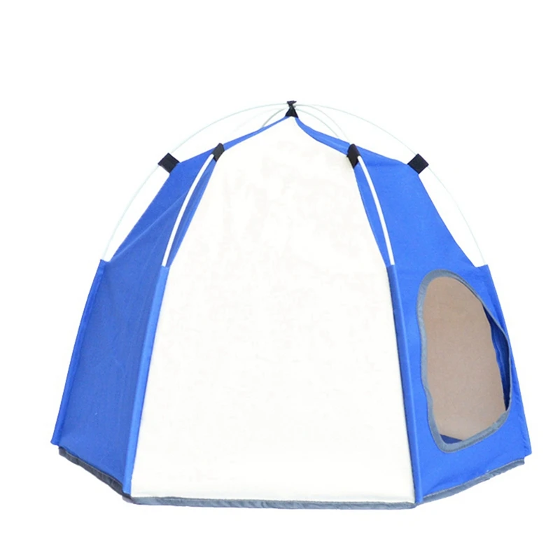 Portable Waterproof Dog House Foldable Pet Puppy Exercise Tent Dog Cat Playing Bed Mat for Universal Dogs Travel Indoor Outdoor - Цвет: L