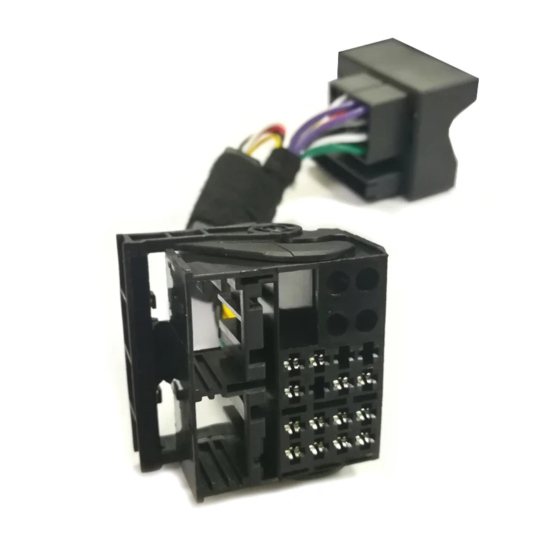 

For RCD330 RCD510 multifunction steering wheel button switch control simulator adapter for VW Jetta 5 MK5 Golf MK5 MK6 Passat B6