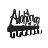 New Alohomora Letter Key Holder Multipurpose Metal Wall Mounted Hooks for Home Living Room Bedroom Decorative Hooks Organization 6