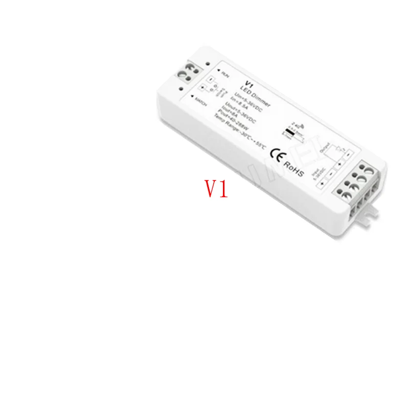 V1+ RT1 DC5V-36V беспроводной 2,4G RF беспроводной сенсорный светодиодный диммер контроллер для 5050 3528 одноцветный светодиодный светильник