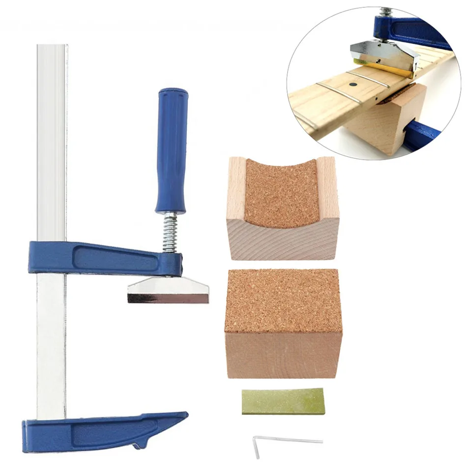 

Bar Clamps for Violin Cello Bass and Guitar Convenient and Safe Installation Made of Metal and Wood Suitable for Most of Guitars