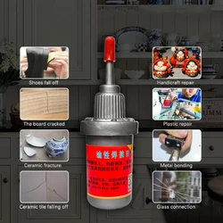 Strong Waterproof Multi Purpose Adhesive Glue Plastic Metal Rubber Tire Repair Glue Soldering Agent Flux Oily Universal Glue 22g