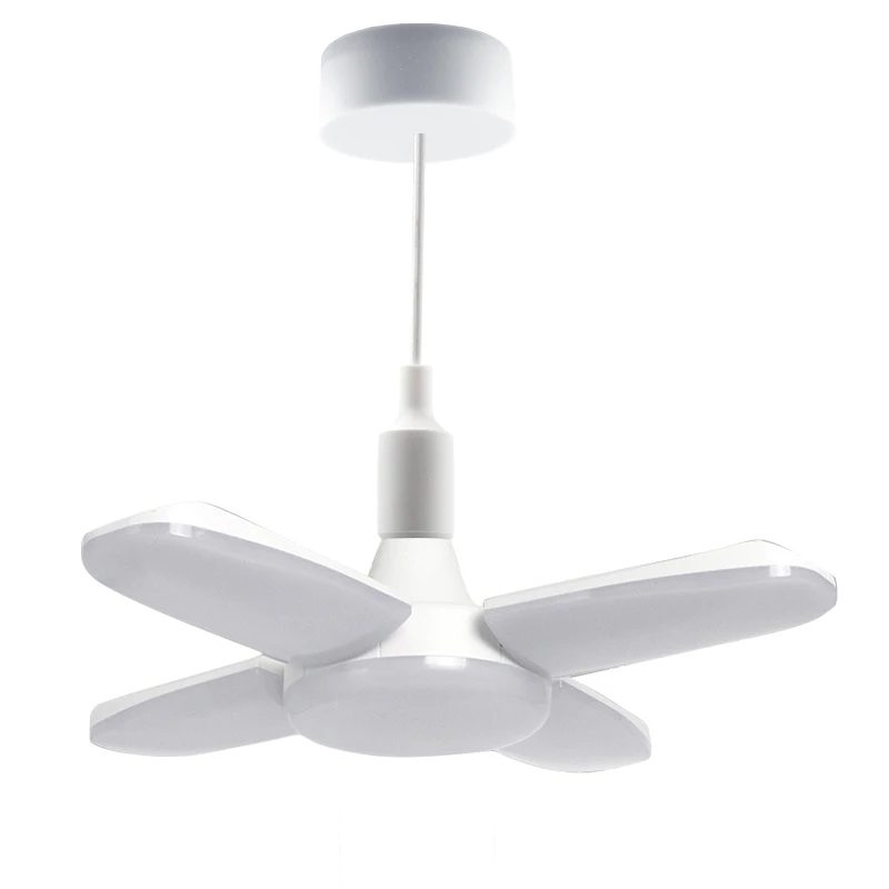 60W pendant lamp Светодиодный IARY 110 V-220 V 60W E27 B22 Светодиодный супер яркий Складной вентилятор с регулируемым углом наклона лампы для дома энергосберегающие лампы CE RoHS - Испускаемый цвет: 60W pendant lamp