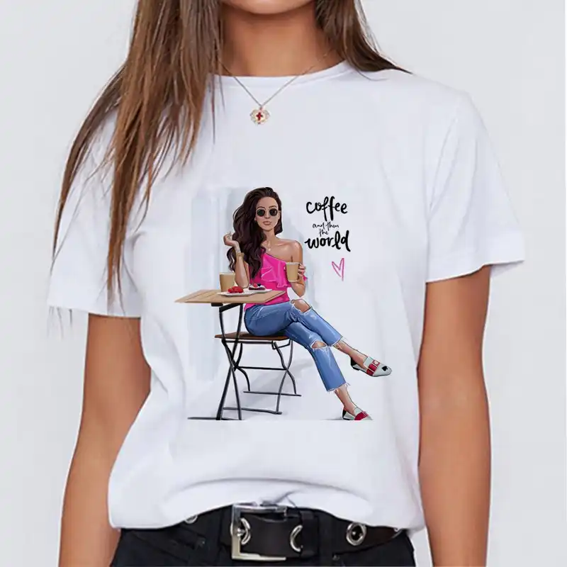 近代マザーファッションtシャツ韓国服ストリート服女性tシャツ送信友人クリスマスプレゼント夏半袖 Tシャツ Aliexpress