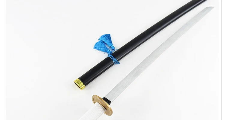 Аниме Sengoku, реквизит для косплея Uesugi Kenshin, деревянный меч, оружие, реквизит для выступлений на сцене, вечерние реквизиты на Хэллоуин