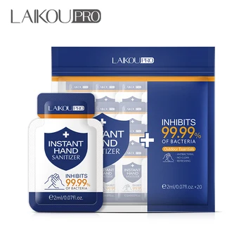 

LAIKOU Pro 99.99% Antibacterial Gel Disposable Disinfection Disposable Quick-Dry Wipe Out Hand Gel Hand Care Skin Care