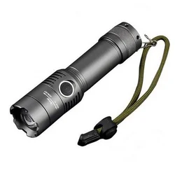 Integrity new T6 aluminum alloy rotary focusing strong light charging LED flashlight