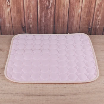 

Pets Summer Cooling Mats Dogs Cats Bed Pads Breathable Puppy Sleeping Cushion Pet Cooling Non Sticking Blanket