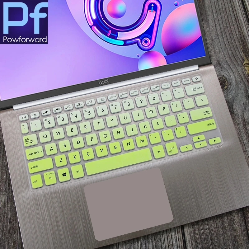Для ASUS Vivobook S412FL S412fa S412 мкА S412DA S412 FL FA DA мкА 14 ''силиконовый чехол для клавиатуры ноутбука защитная пленка 14 дюймов