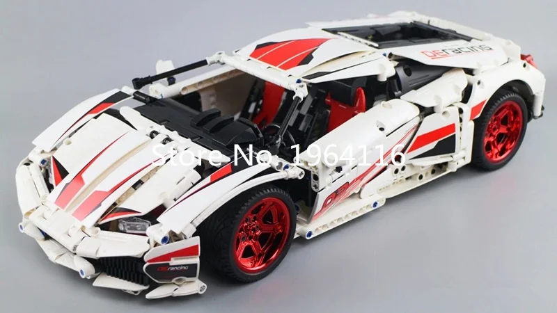 CADA C61018 Technic серия Lamborghin Huracan LP610-4 модель строительные блоки классический MOC Супер гоночный автомобиль игрушки для детей