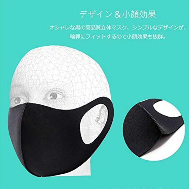 

1000pcs PM2.5 Anti-Bacterial Mouth Masks Anti Dust Face Cotton Mask Washable Unisex Mouth Masks Fast Shipping