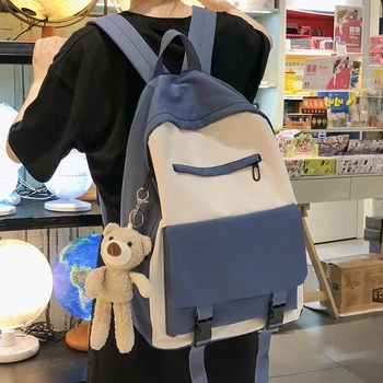 

HOCODO 2020 Backpack Women Waterproof Nylon Backpack Female School Bags For Teenage Girls Large Backbag Travel Bagpack Mochila